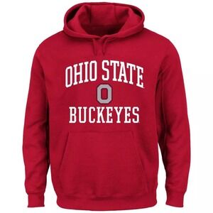 Profile Varsity Ohio State Buckeyes Hoodie Red New NCAA Sweatshirt Mens 2XL